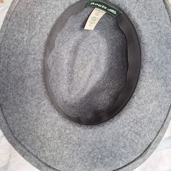 Roots charcoal grey felt hat - Picture 3 of 5